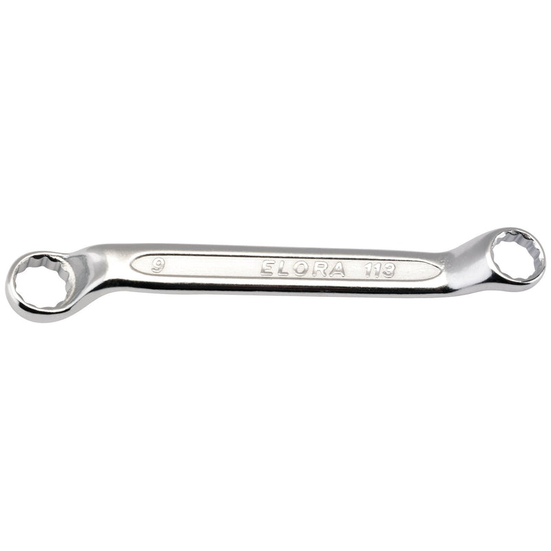 Elora Midget Deep Crank Metric Ring Spanner - DR-02612 - Elora - Trade Counter Direct