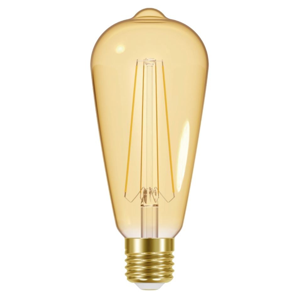 Energizer 5W(40W) LED Squirrel Cage ST64 ES/E27 Filament Non Dim Bulb - S9433 - Energizer - Trade Counter Direct