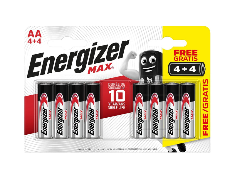 Energizer Battery Packs - 4+4 AA - XMS22BATTAA - XMS22BATTAA - Energizer - Trade Counter Direct