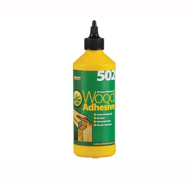 Everbuild 502 All Purpose Waterproof Wood Adhesive - EVBWOOD05 - Everbuild - Trade Counter Direct