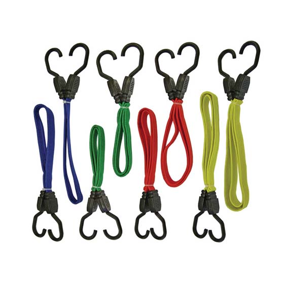 Faithfull Flat Bungee Cord Set of 8 - Bungee Cord - FAITDBUNG8 - Faithfull - Trade Counter Direct