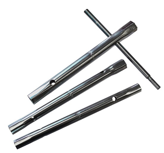 Faithfull FAISPBOXSET3 Monobloc 4 Piece Box Spanner Set Six Sizes