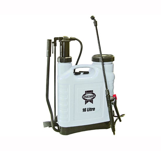 Faithfull Pressure Sprayer Knapsack 16 Litre - Sprayer Garden - FAISPRAY16 - Faithfull - Trade Counter Direct