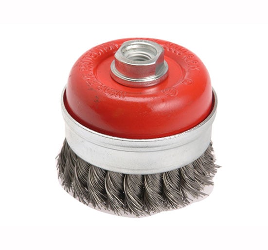 Faithfull Wire Cup Brushes Twist Knot - FAIWBT100 - Faithfull - Trade Counter Direct
