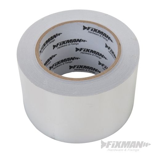 Fixman Aluminium Foil Tape 75mm x 45m - 190808 - 190808 - Fixman - Trade Counter Direct