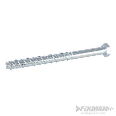 Fixman Concrete Masonry Bolts 10pk M12 x 150mm - 525059 - 525059 - Fixman - Trade Counter Direct