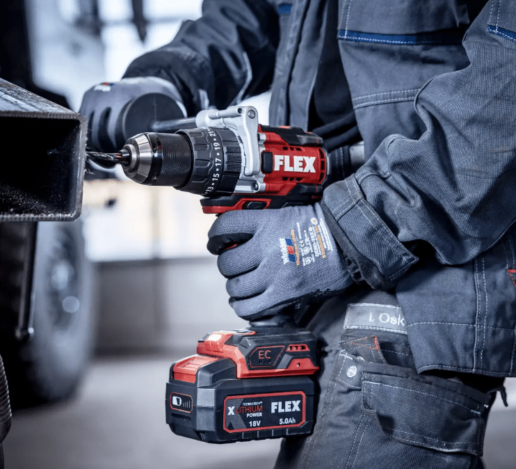 FLEX 18V 2 - Speed Cordless Percussion Drill with Turbo Mode - PD 2G 18.0 - EC HD C - FLEX515698 - Flex Power Tools - Trade Counter Direct