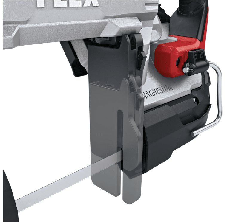 FLEX 18V Cordless Band Saw / Belt Saw, 127mm Cutting Depth - SBE 127 18 - EC - FLEX531749 - Flex Power Tools - Trade Counter Direct