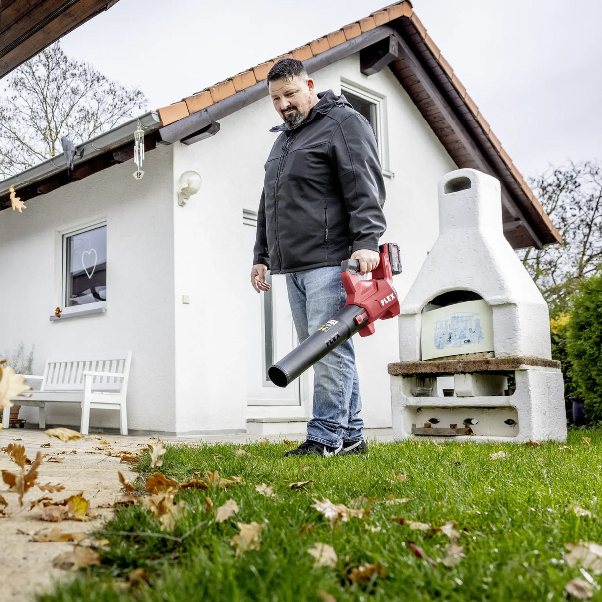 Flex Cordless leaf blower 18 V GBL 790 18 - EC - 531278 - FLEX531278 - Flex Power Tools - Trade Counter Direct