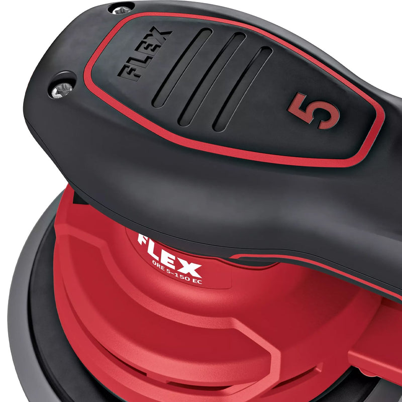 Flex Sander ORE 5 - 150 EC Set Random - Orbit Sander With Speed Control 150mm 230V - 499919 - FLEX499919 - Flex Power Tools - Trade Counter Direct