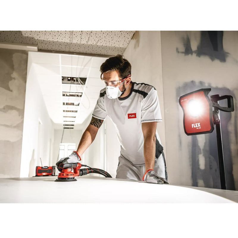 Flex Sander ORE 5 - 150 EC Set Random - Orbit Sander With Speed Control 150mm 230V - 499919 - FLEX499919 - Flex Power Tools - Trade Counter Direct
