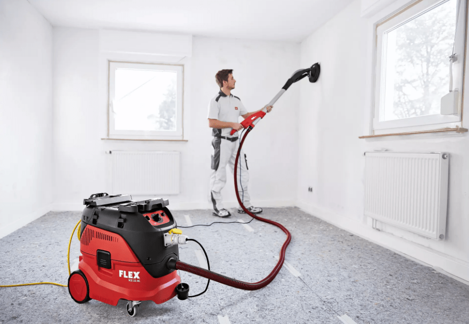 FLEX VCE 33 M AC 110V Safety Vacuum Cleaner – 30L, Auto Filter Cleaning, Class M - 110/BS - 4h - FLEX444243 - Flex Power Tools - Trade Counter Direct