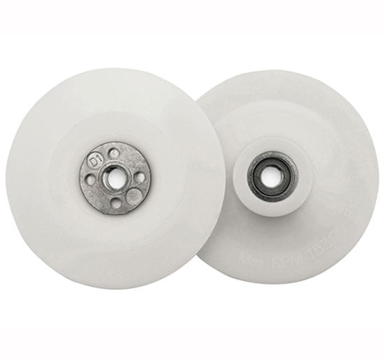 Flexipads Angle Grinder Pads - White Flexible Universal Use