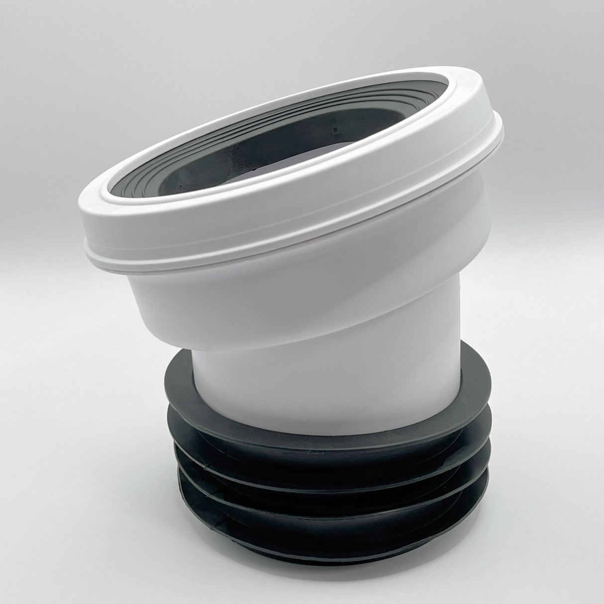 FlushDaddy 14 Degree Angled Pan Connector - FDPAN11 - MV-FDPAN11 - Mark Vitow - Trade Counter Direct