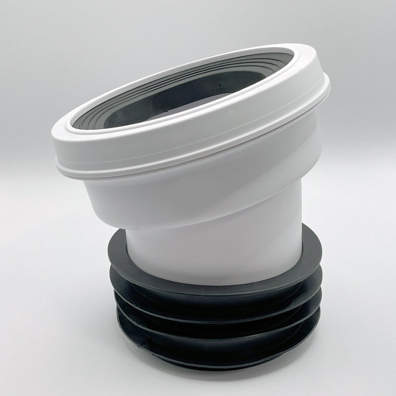 FlushDaddy 14 Degree Angled Pan Connector - FDPAN11 - MV-FDPAN11 - Mark Vitow - Trade Counter Direct