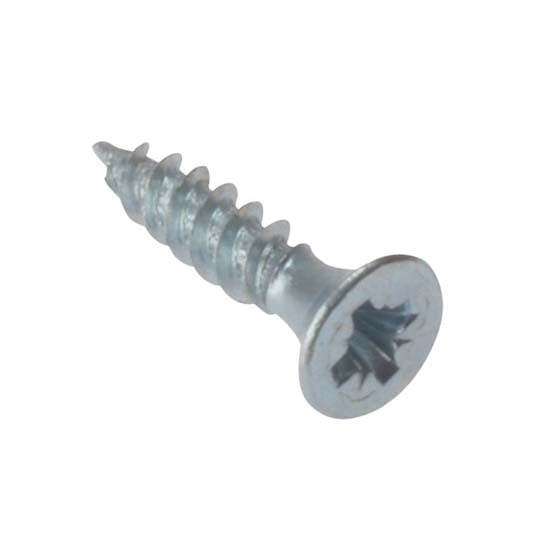 ForgeFix General Purpose Screw CSK Twin Thread Zinc Plated - Boxes of 100 or 200 - 1 1/4 x 12 Box of 200 - FORCSK11412Z - ForgeFix - Trade Counter Direct