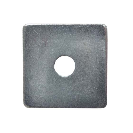 ForgeFix Square Plate Washers, Zinc Plated - Bag of 10 - 50 x 50 x 12mm Builder Bag - FORSQPL5012M - ForgeFix - Trade Counter Direct