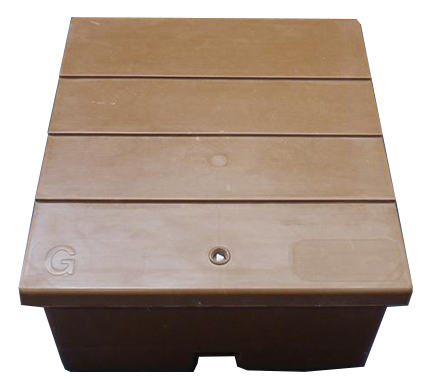 Mitras G60055 Brown Connect Semi-Buried Gas Meter Box