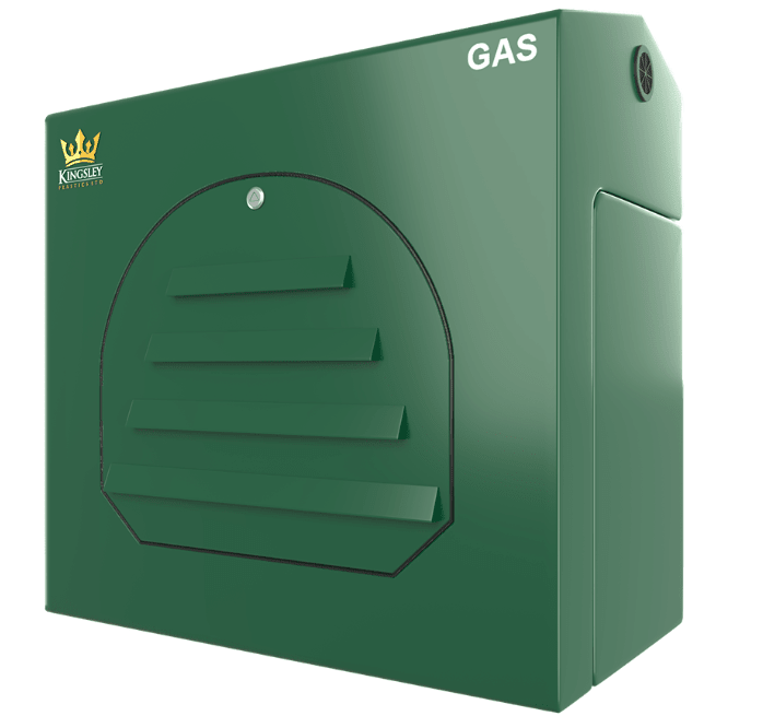GC4 Industrial Gas Meter Housing - Floor Mounted - IS5400 - Kingsley Plastics - Trade Counter Direct