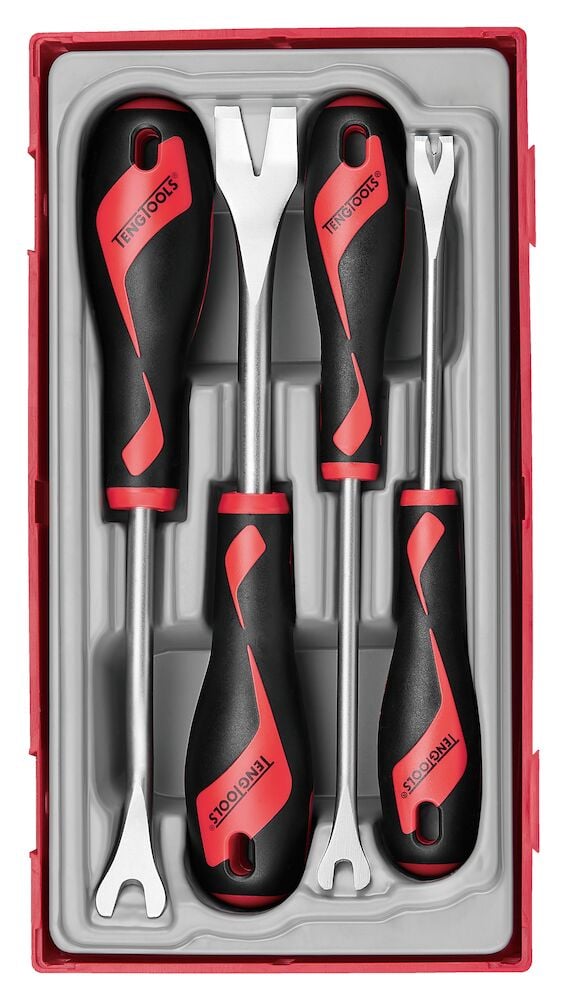 Teng Trim & panel fastener clip removal set TT1 4 pcs - TTSR04A