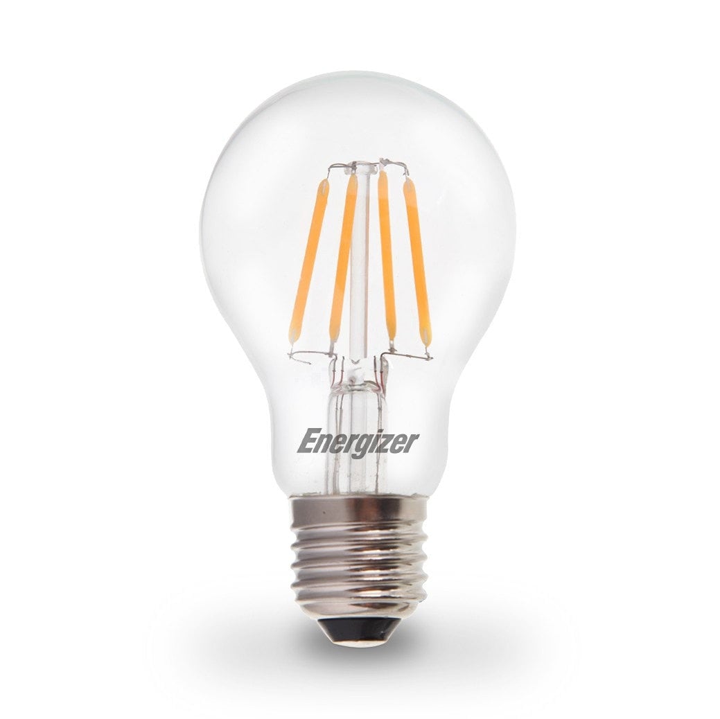 Energizer 11W-75W LED ES/E27 GLS Filament Non-Dim Light Bulb