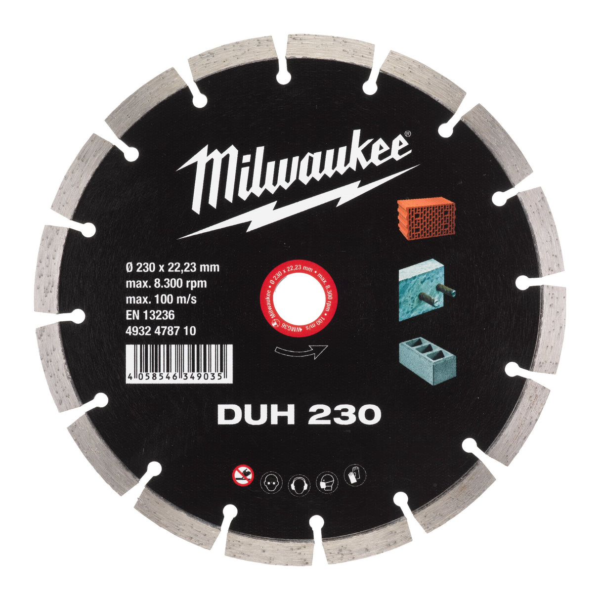 Milwaukee Professional Diamond Cutting Wheel