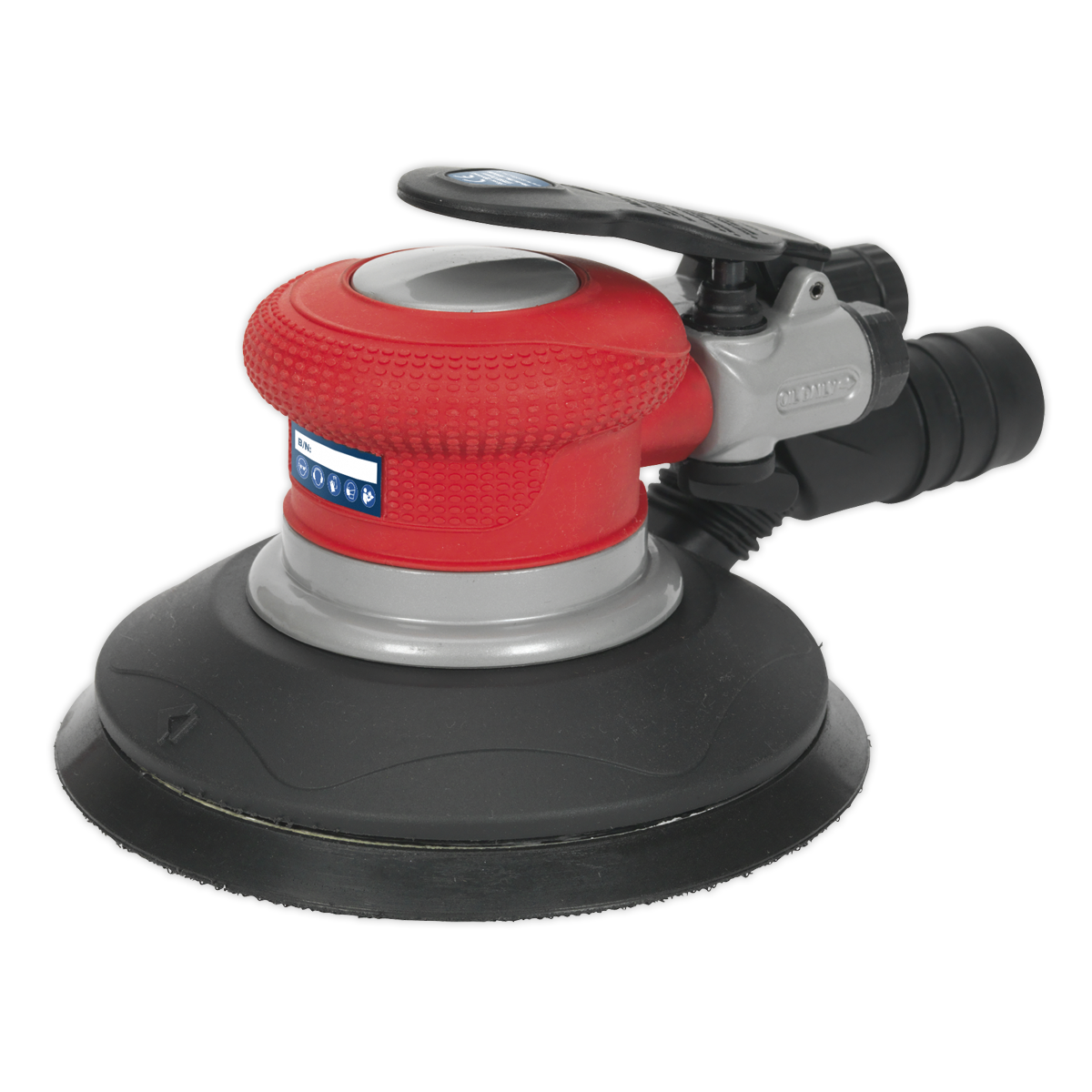 Sealey GSA05 Air Palm Random Orbital Sander Ø150mm Dust-Free