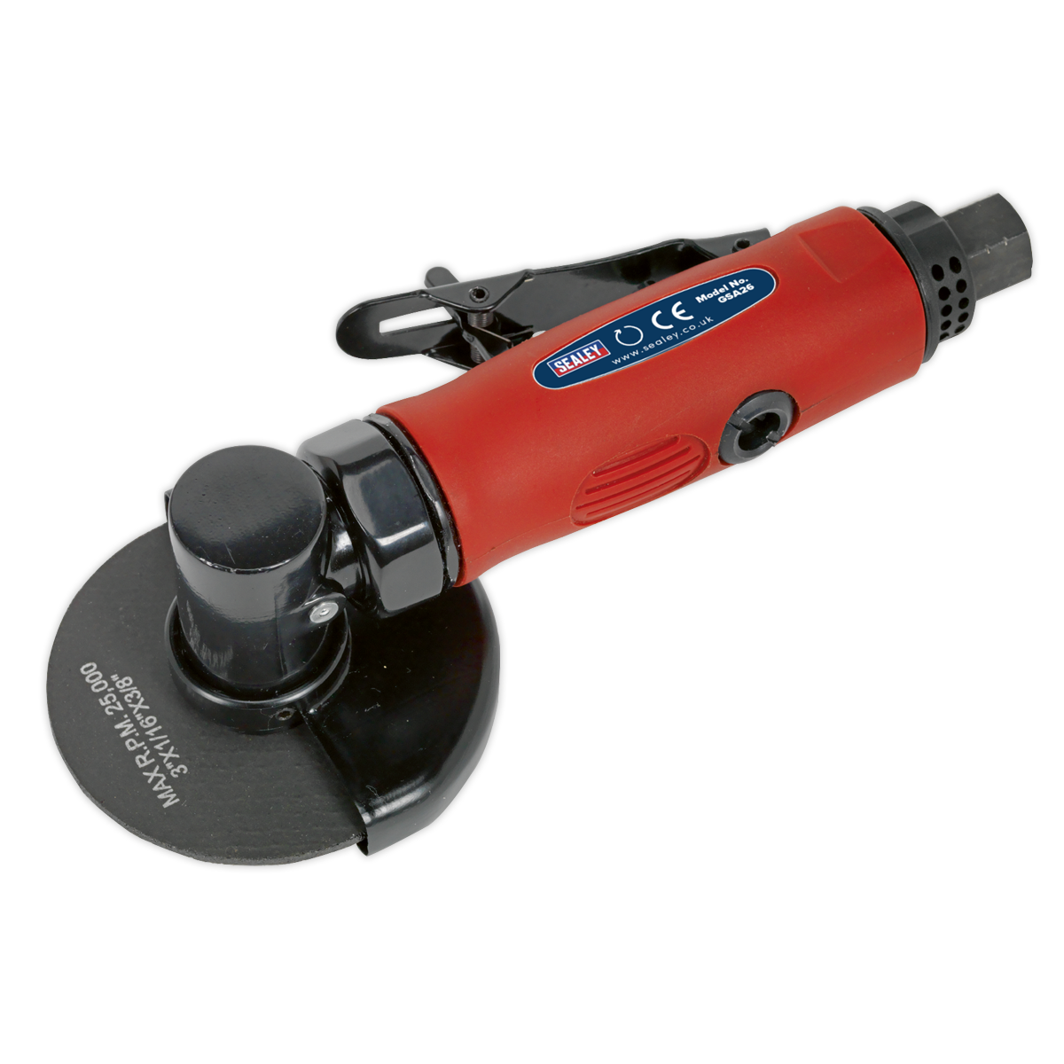 Sealey GSA26 Air Cut-Off Tool Ø75mm Straight