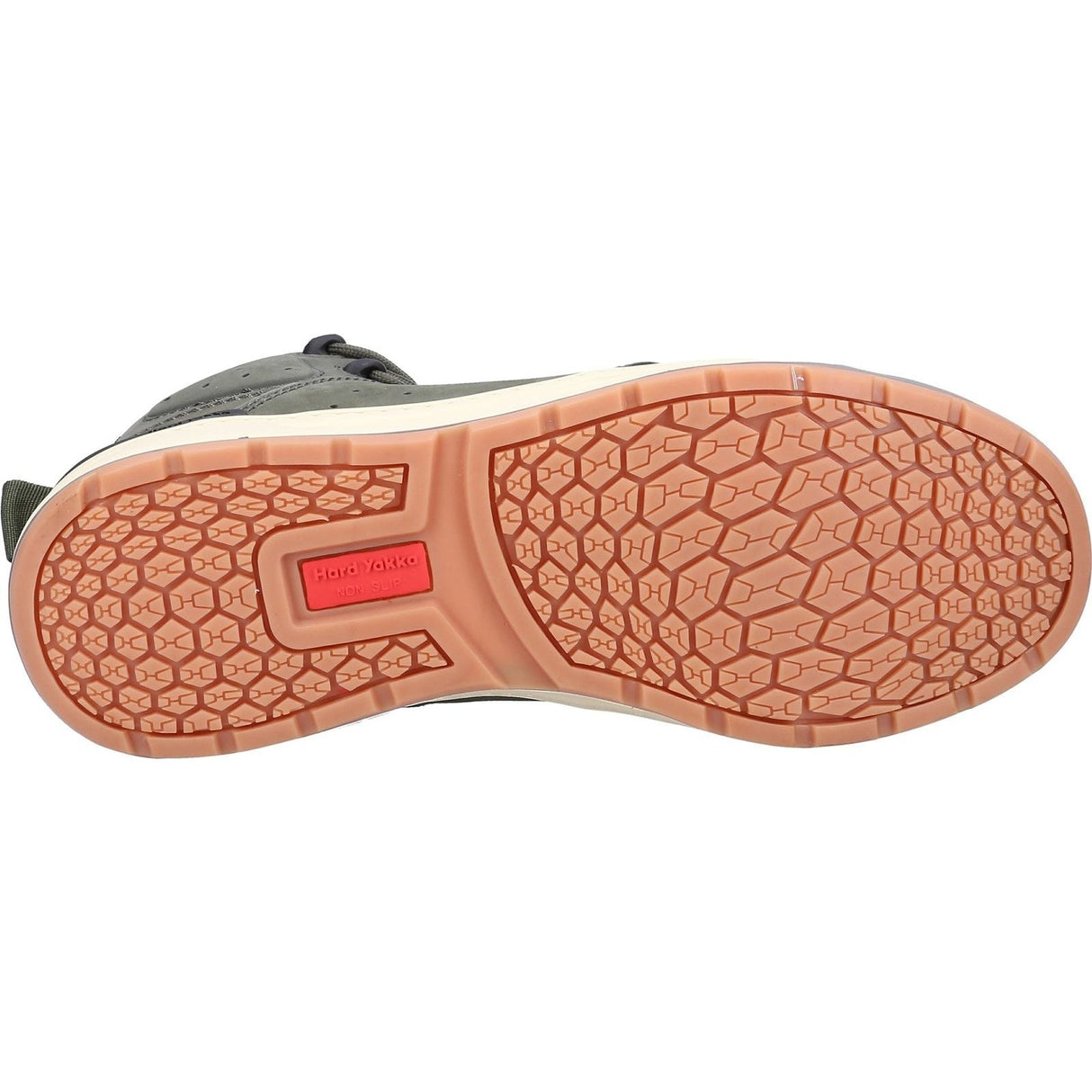 Hard Yakka 3056 Lace Zip Safety Boot - Olive - 34688-59337-04 - Hard Yakka - Trade Counter Direct