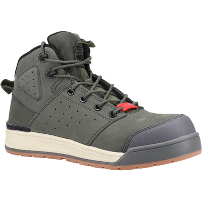 Hard Yakka 3056 Lace Zip Safety Boot - Olive - 34688-59337-04 - Hard Yakka - Trade Counter Direct