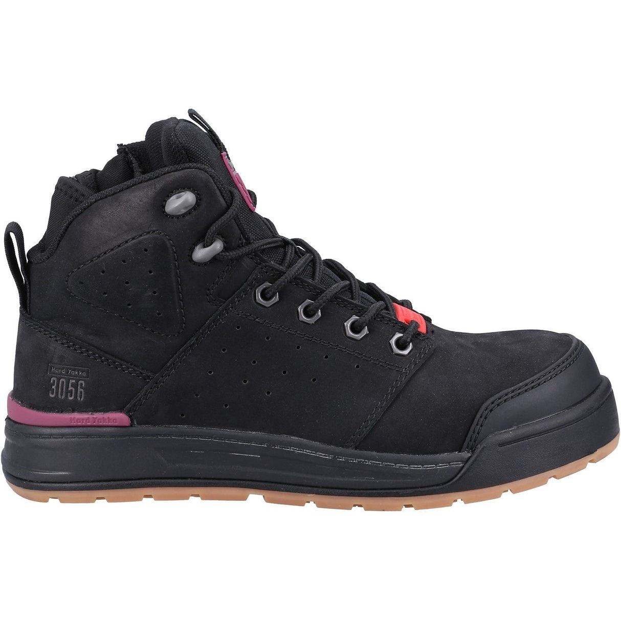 Hard Yakka 3056 Ladies PR Side Zip Safety Boot - Black - 34695-59350-01 - Hard Yakka - Trade Counter Direct