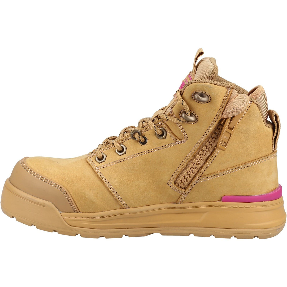 Hard Yakka 3056 PR Side Zip Safety Boot - Wheat (Y60331 - WHEAT - 070) - 34695-59349-01 - Hard Yakka - Trade Counter Direct