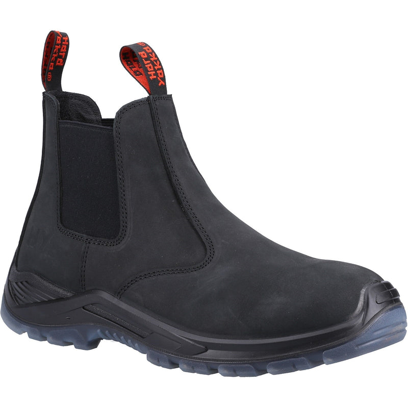 Hard Yakka Banjo Elastic Gusset Safety Dealer - Black (Y60252 - BLACK - 080) - 34884-59694-06 - Hard Yakka - Trade Counter Direct