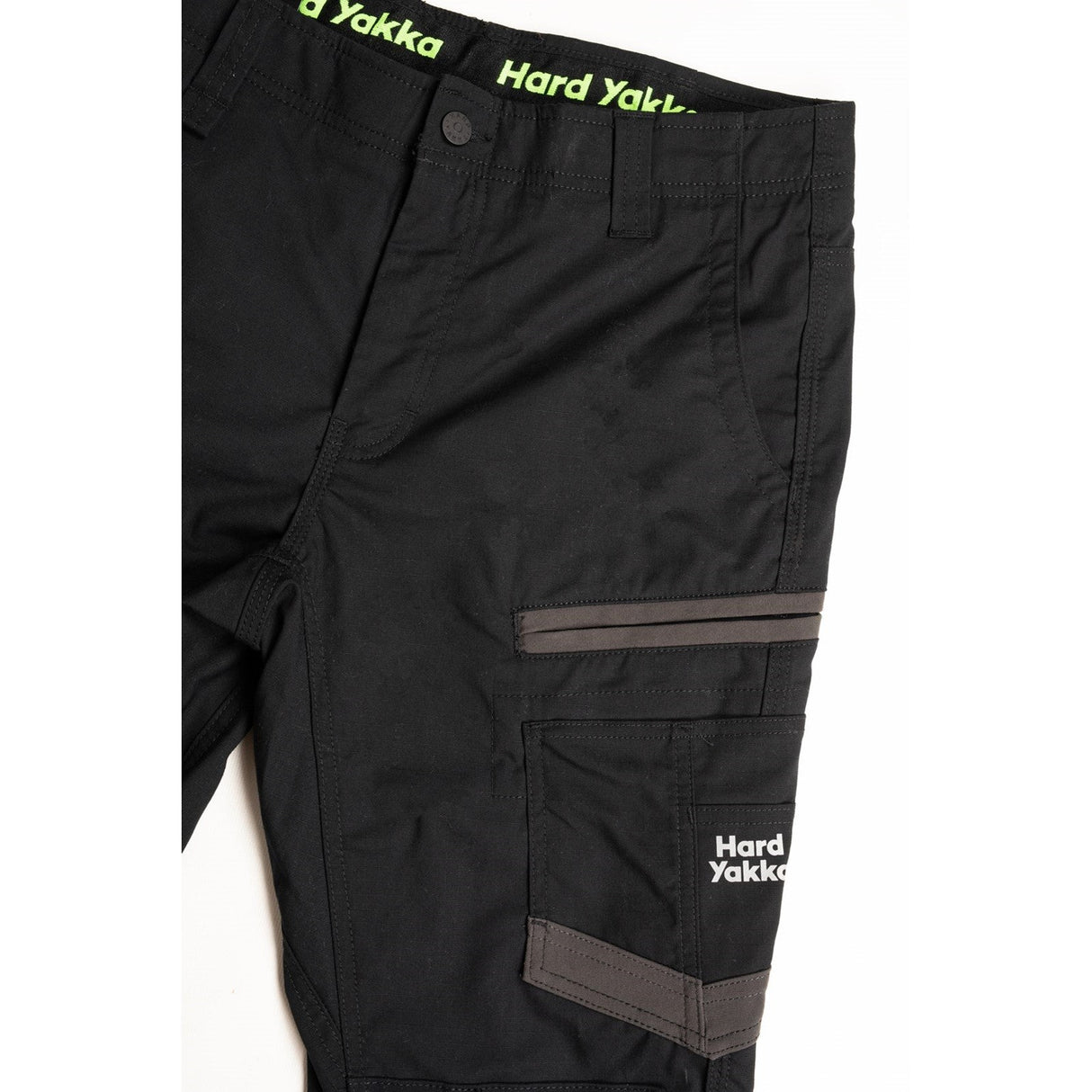 Hard Yakka Raptor Cuff Pant - Black - 32" Leg - 34708-59371-03 - Hard Yakka - Trade Counter Direct