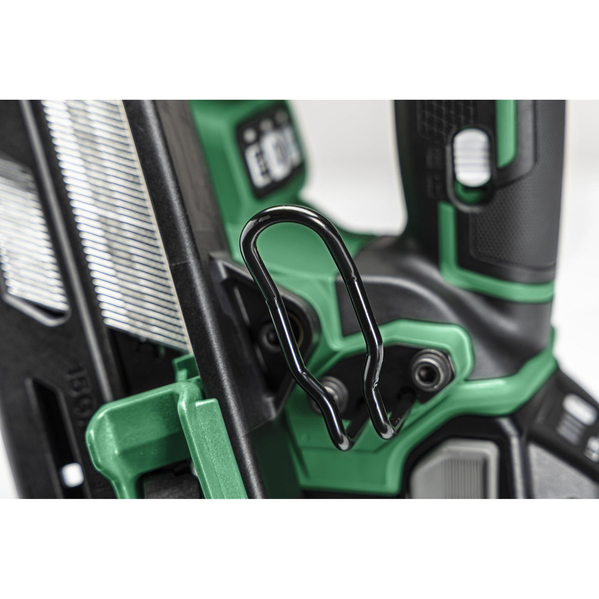 Hikoki 18V 15GA Brushless Angled Finish Nailer 2 x 2.0Ah batteries, charger and Case - NT1865DAAJXZ - NT1865DAAJXZ - HiKOKI / Hitachi Power Tools UK - Trade Counter Direct