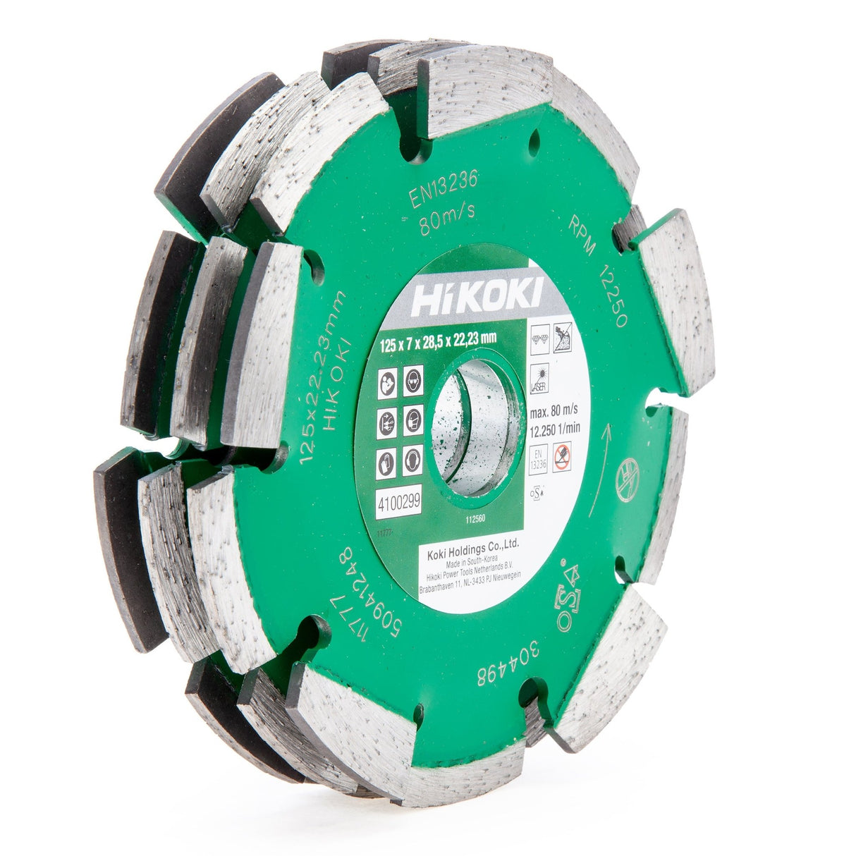HIKOKI 4100299 CM5MA 3 - Row Diamond Wheel Electrical Installations Electricians - 4100299 - HiKOKI / Hitachi Power Tools UK - Trade Counter Direct