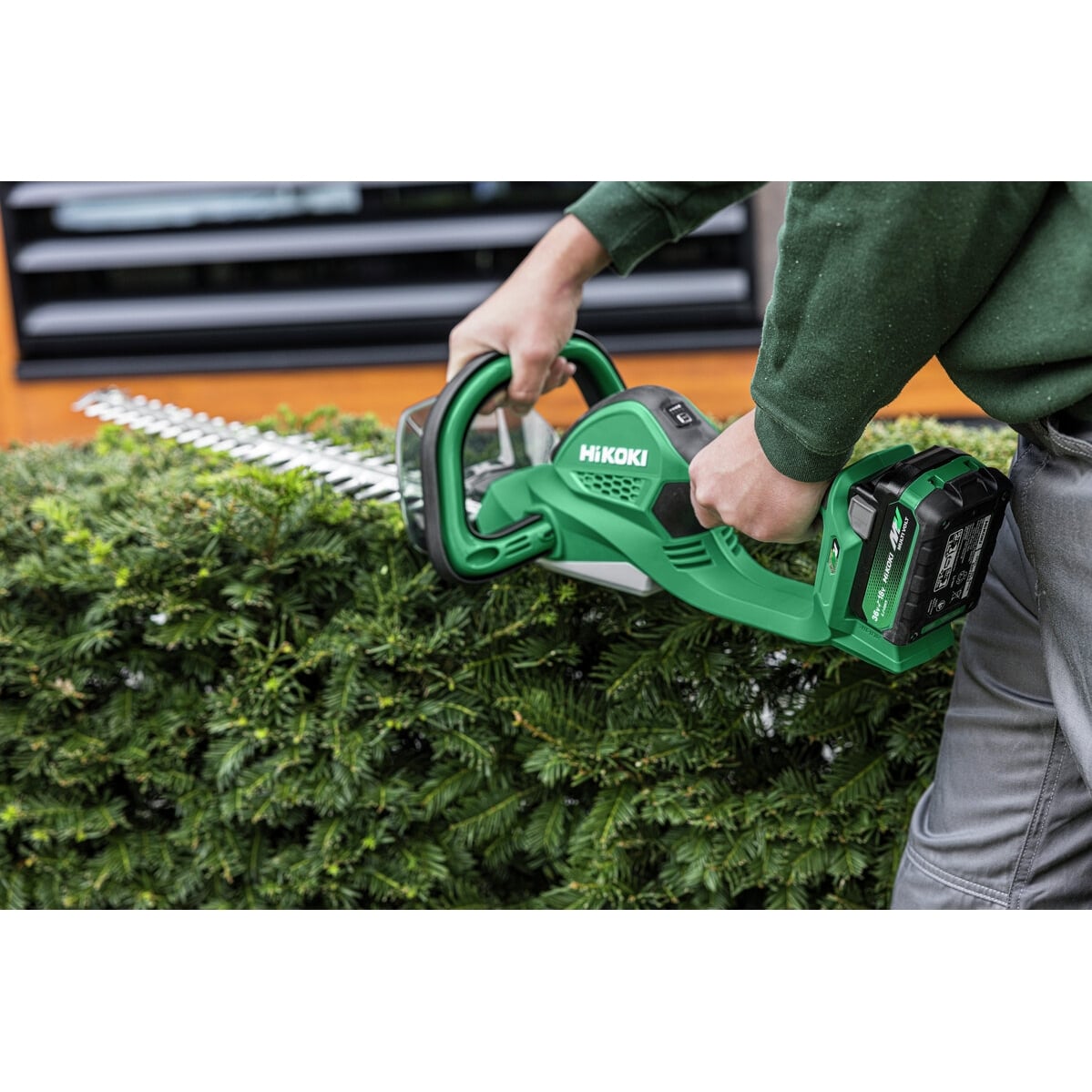 Hikoki CH3672DAW4Z 36V MultiVolt Hedge Trimmer - Body Only - CH3672DAW4Z - HiKOKI / Hitachi Power Tools UK - Trade Counter Direct