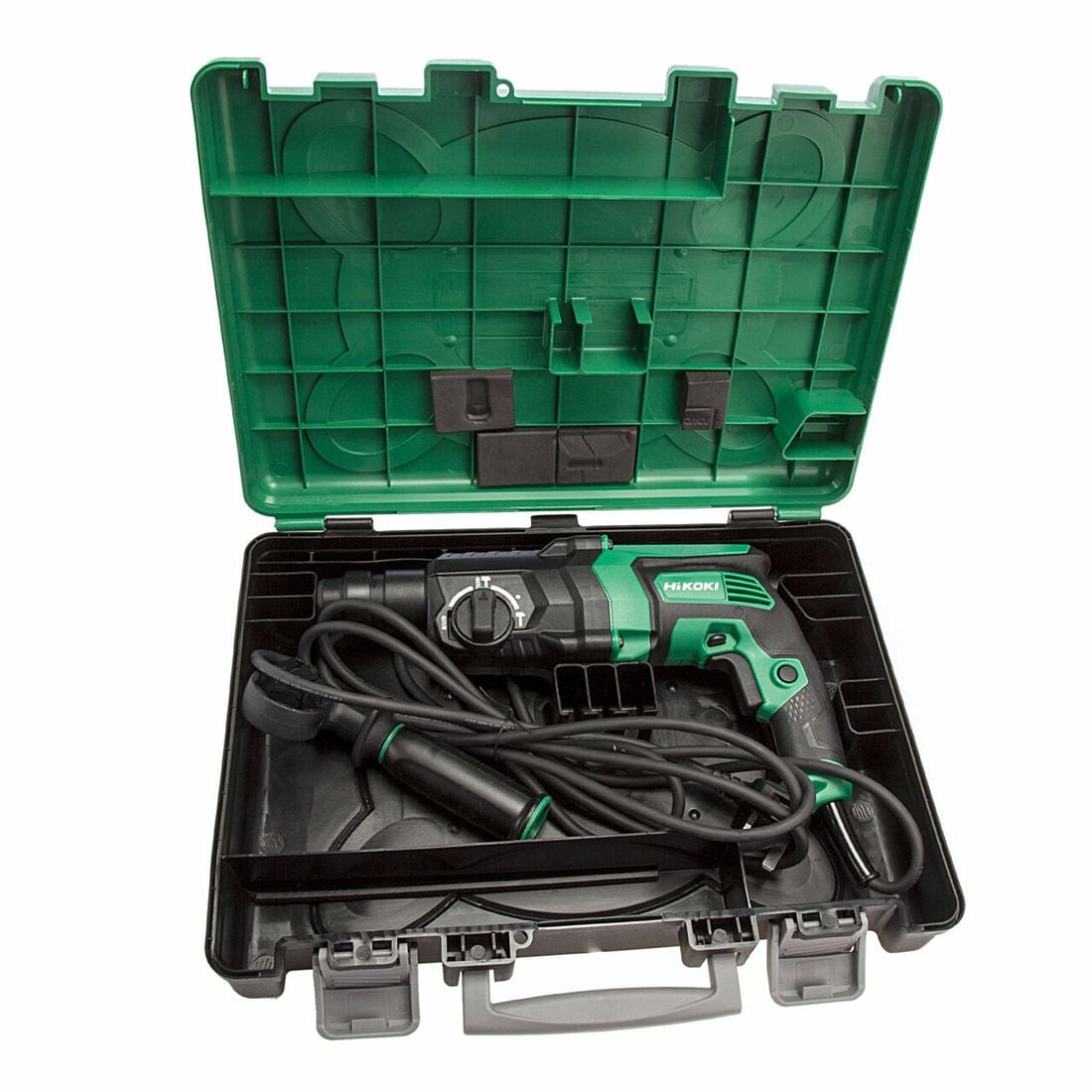 HiKOKI DH26PX2 26mm SDS+ Plus Rotary Hammer Drill In Carry Case - DH26PX2J2Z - HiKOKI / Hitachi Power Tools UK - Trade Counter Direct