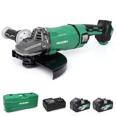 HiKOKI G3623DAJAZ 36V MULTI VOLT Grinder - 2 x 4.0Ah Li-Ion - G3623DAJAZ - HiKOKI - Trade Counter Direct