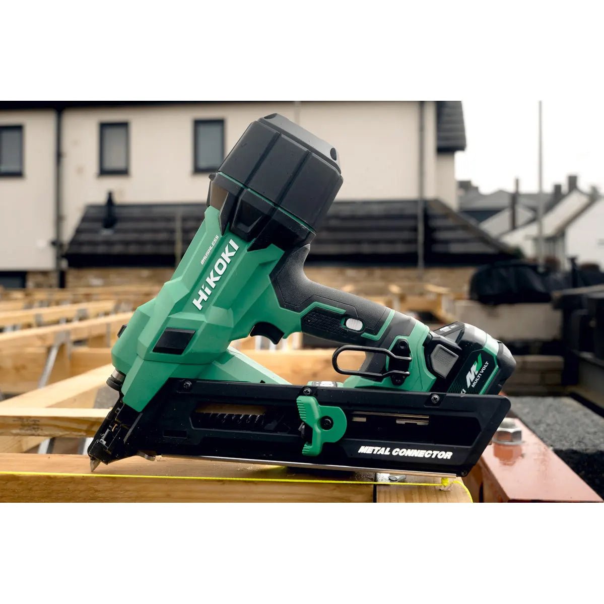 HiKOKI NR1838DKAJXZ 18V Brushless Metal Connector Nailer Kit – 2 x 5.0Ah Multi Volt Batteries - NR1838DKAJXZ - HiKOKI / Hitachi Power Tools UK - Trade Counter Direct
