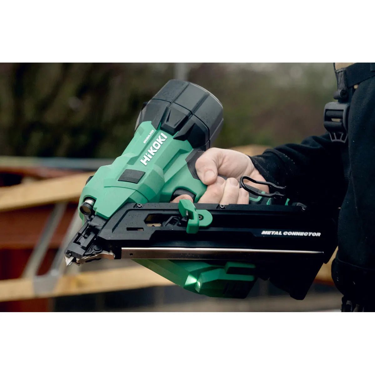 HiKOKI NR1838DKAJXZ 18V Brushless Metal Connector Nailer Kit – 2 x 5.0Ah Multi Volt Batteries - NR1838DKAJXZ - HiKOKI / Hitachi Power Tools UK - Trade Counter Direct