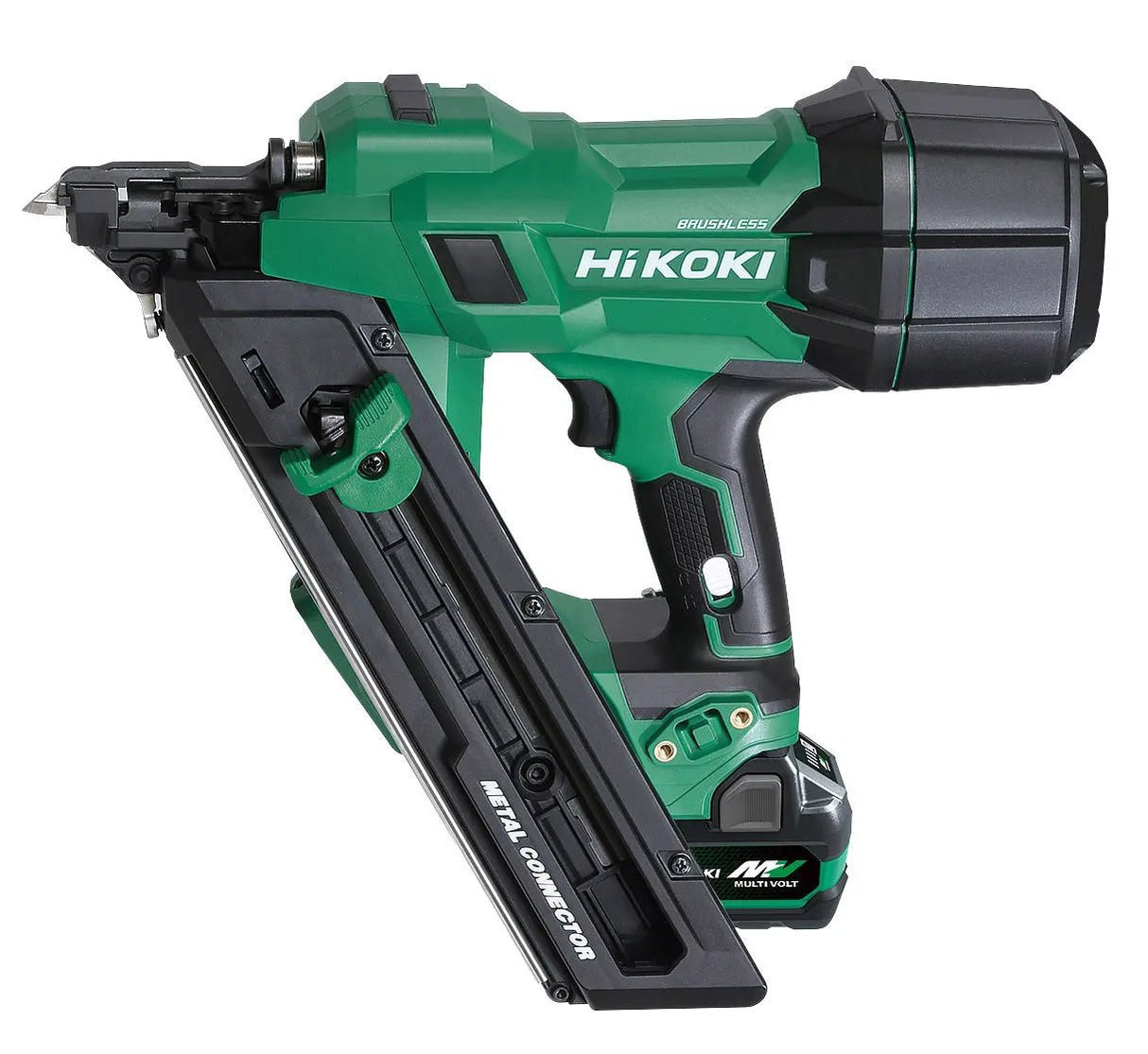 HiKOKI NR1838DKAJXZ 18V Brushless Metal Connector Nailer Kit – 2 x 5.0Ah Multi Volt Batteries - NR1838DKAJXZ - HiKOKI / Hitachi Power Tools UK - Trade Counter Direct