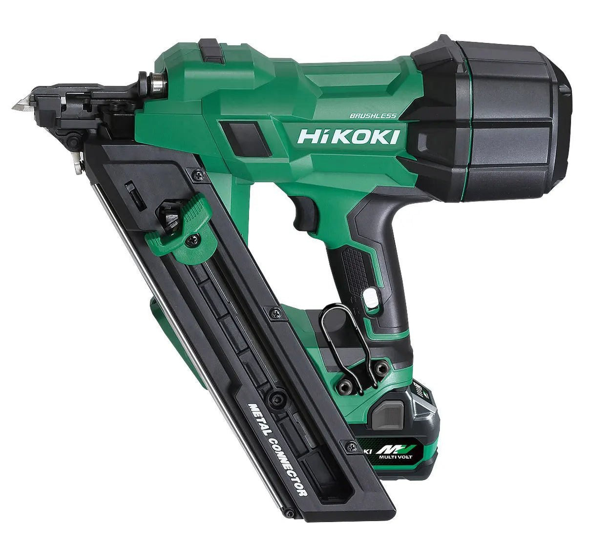 HiKOKI NR1838DKAJXZ 18V Brushless Metal Connector Nailer Kit – 2 x 5.0Ah Multi Volt Batteries - NR1838DKAJXZ - HiKOKI / Hitachi Power Tools UK - Trade Counter Direct