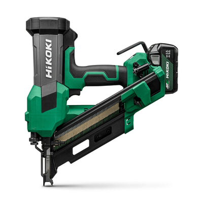 HiKOKI NR1890DCBJPZ 18V Brushless Speed Series Framing Nailer Kit 2 x 5.0Ah MULTI VOLT - NR1890DCBJPZ - HiKOKI - Trade Counter Direct