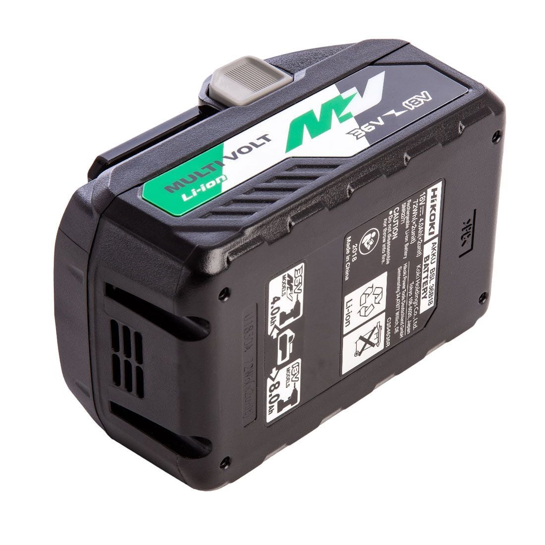 Hikoki UC18YSL3JFZ Multi Volt Battery Set (2x 18V 8Ah / 36V 4Ah Batteries & Rapid Charger) - UC18YSL3JFZ - HiKOKI / Hitachi Power Tools UK - Trade Counter Direct