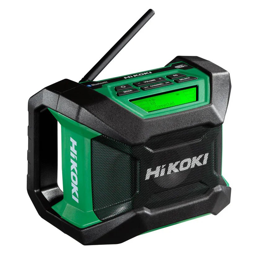 HiKOKI UR18DAJ4Z 18V DAB On - Site Radio - Body Only + Bluetooth Connectivity - UR18DAJ4Z - HiKOKI / Hitachi Power Tools UK - Trade Counter Direct