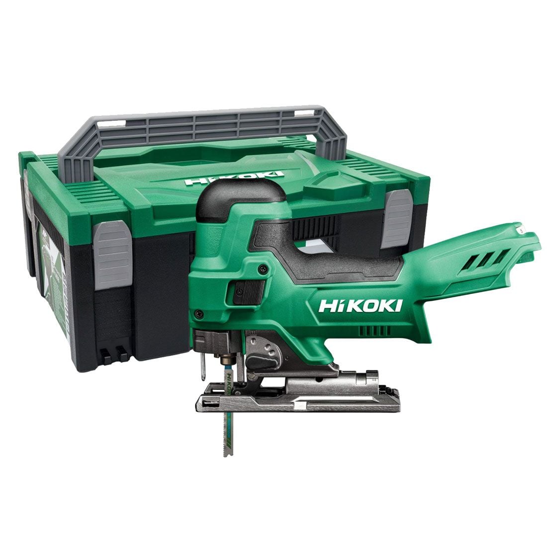 HIKOKI CJ18DBW2Z 18V Cordless Barrel Grip Jigsaw Body Only in Carry Case