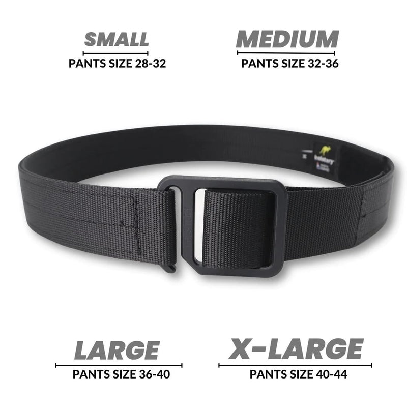 Holstery BLT/MR - BKBKMD Mod Belt Black - Medium - 32" - 36" Waist or Large 36" - 40" Waist - BLT/MR-BKBKMD - Holstery - Trade Counter Direct