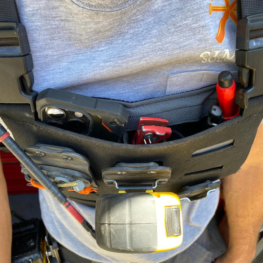 Holstery Chest Rig - CHST - MODRIG - GRY Modular Chest Rig - One Size - CHST-MODRIG-GRY - Holstery - Trade Counter Direct