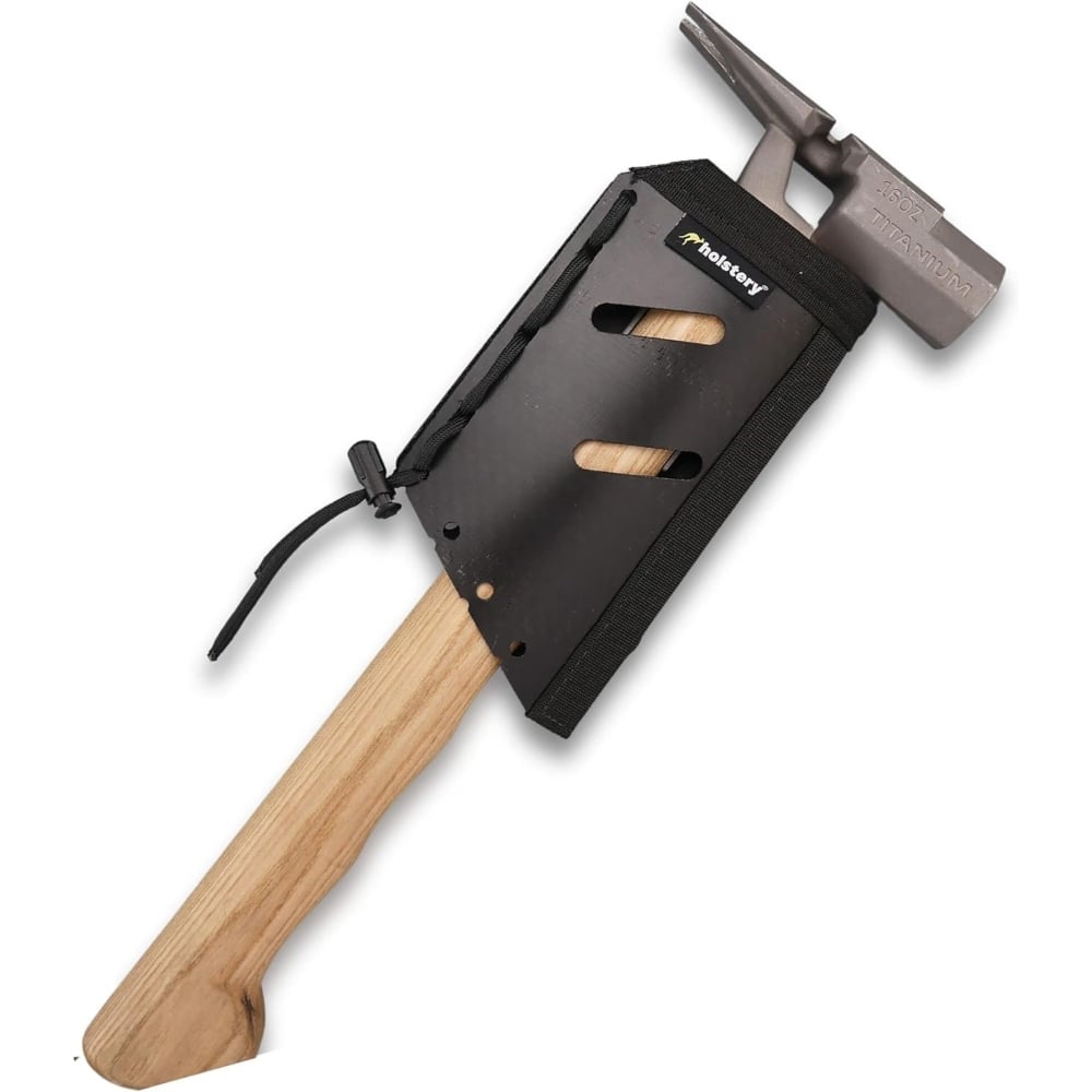 Holstery Jolly Roger Clip - On Hammer and Tool Holster - Left hand Side - HLSTR/JOLLY-L - Holstery - Trade Counter Direct